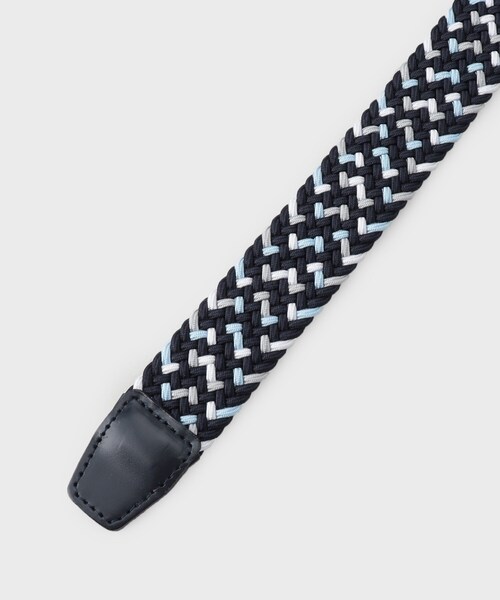 adabat（アダバット） ベルト トリコロールメッシュベルト レディース