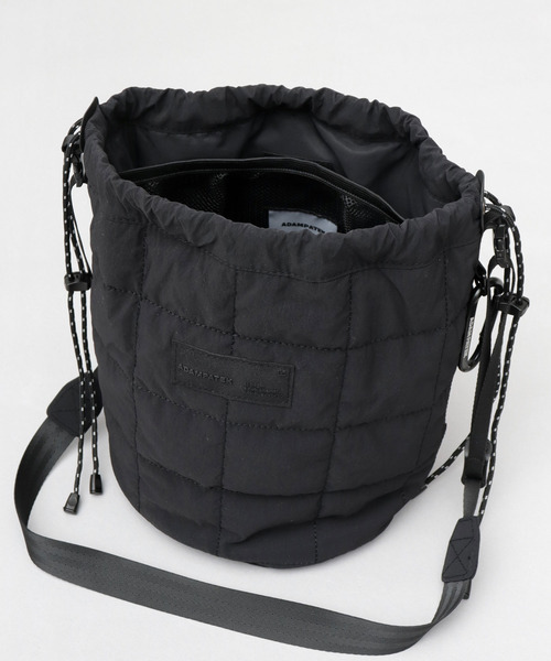 新品 ADAM PATEK アダムパテック スクエアキルトトートショルダーバッグ ADAMPATEK/アダムパテック】square quilt BIG shoulder bag