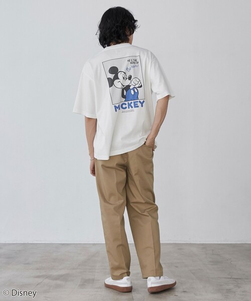 Coperni x Disney限定コラボ◆プリンセス コットン Tシャツ coen限定／Disney（ディズニー）アソートプリントビッグTシャツ