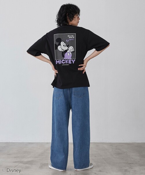 Disney（ディズニー） tシャツ coen限定／バックプリントTシャツ