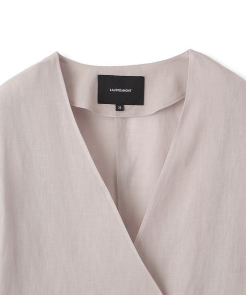 LAUTREAMONT（ロートレアモン） ジャケット ノーカラージャケット 「一