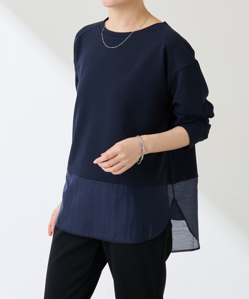 COLLAGE GALLARDAGALANTE tシャツ ジョーゼットロンTEE/WEB限定
