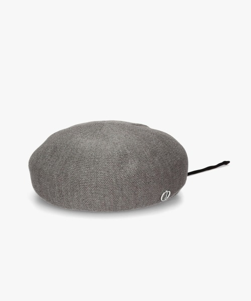 CA4LA RIBBON BERETライトグレー ベレー帽 リボン CHERBS BERET(ONESIZE BLACK): ベレー｜帽子通販｜CA4LA（カシラ