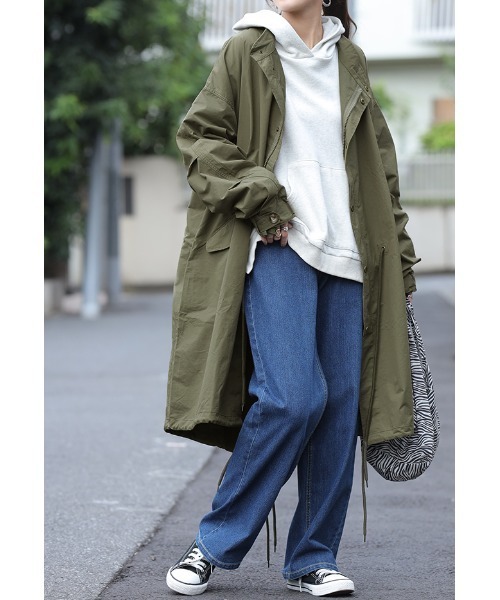 HUG.U（ハグユー） ミリタリージャケット モッズコート 旬のミリタリー