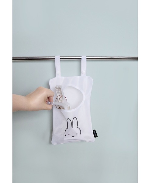 Miffy（ミッフィー） 収納 ピンチ収納バッグ 顔だけミッフィー OKTO