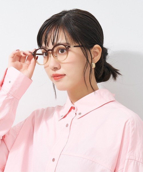 UNITED ARROWS 伊達メガネ メガネ 眼鏡 ボストン型 メガネ
