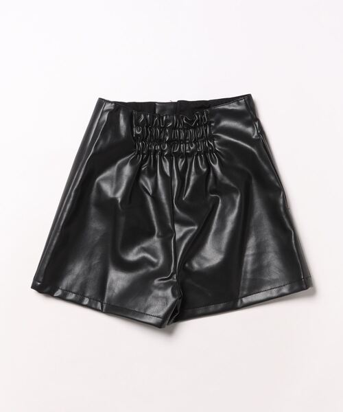 PINKHUNT（ピンクハント） パンツ 前ZIPフェイクレザー ショートパンツ