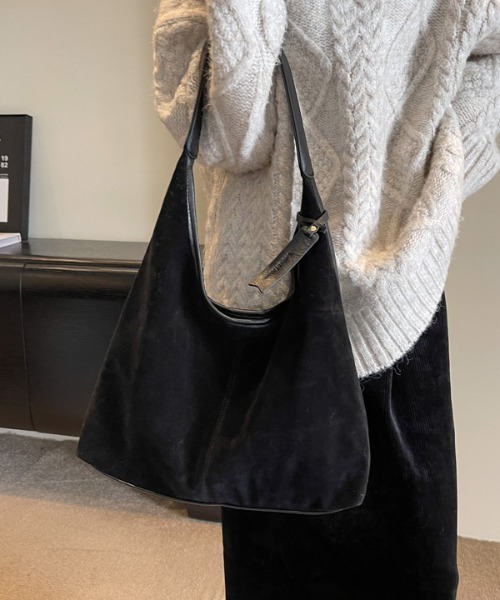トートバッグ ベルベットワンショルダートート レディース : ZOZOTOWN