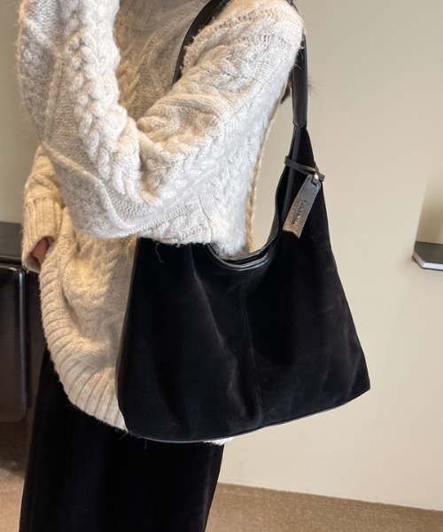 トートバッグ ベルベットワンショルダートート レディース : ZOZOTOWN