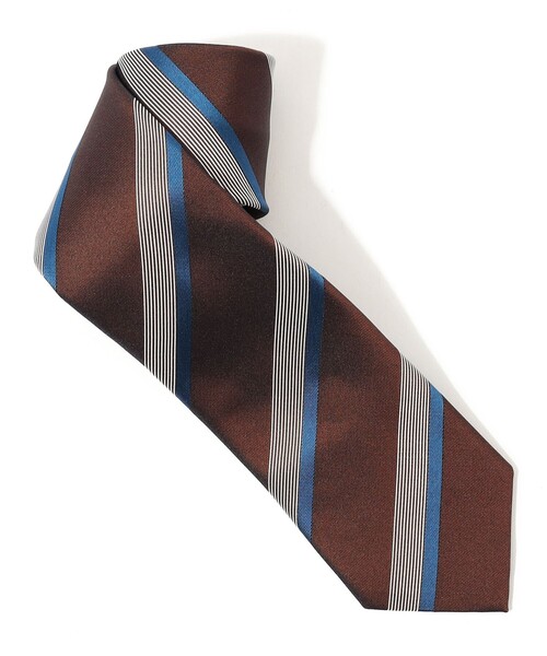 STEFANO BIGI（ステファノビジ） ネクタイ シルク レジメンタル