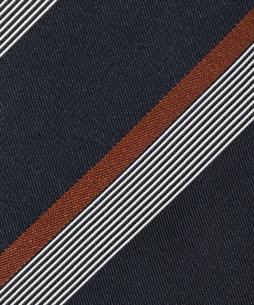 STEFANO BIGI（ステファノビジ） ネクタイ シルク レジメンタル