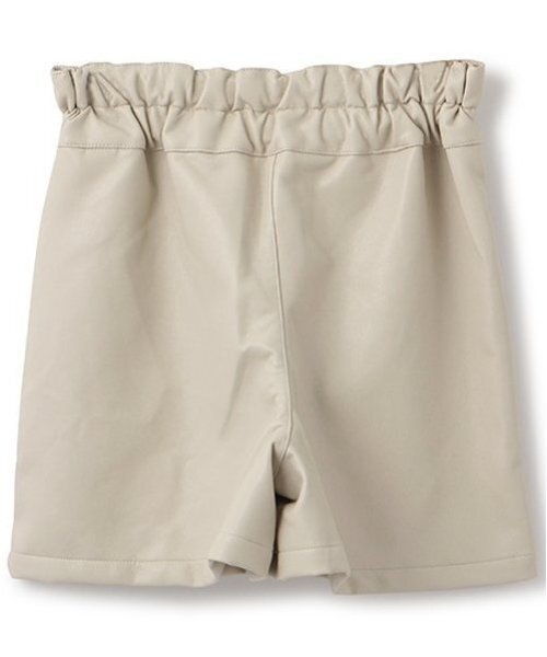 ブラックショートパンツ ベージュセット 25SS｜WAAC X JONES】WOMEN ベイカーショートパンツ ブラック