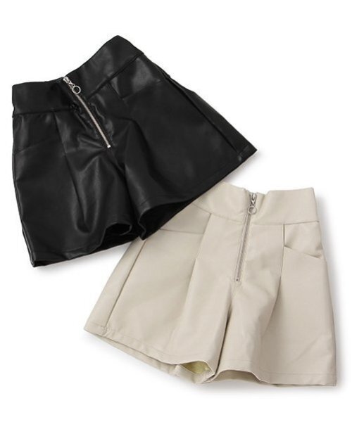 ブラックショートパンツ ベージュセット 25SS｜WAAC X JONES】WOMEN ベイカーショートパンツ ブラック