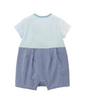 ベビー服 ロンパース ミキハウスベアショートオールの詳細画像1