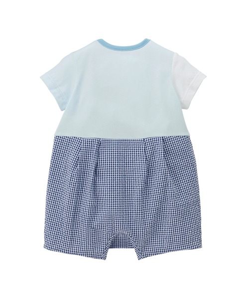 ベビー服 ロンパース ミキハウスベアショートオール_3