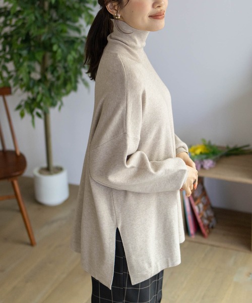 sold out】☆HusHush☆薄手のニットチュニック