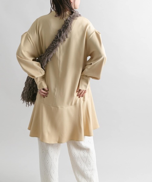 KBF（ケービーエフ） ワンピース タックスリーブミニワンピース