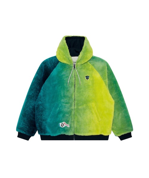 【A BATHING APE】AAPE リバーシブル ジップパーカー AAPE BY A BATHING APE パーカー REVERSIBLE ZIP UP HOODIE