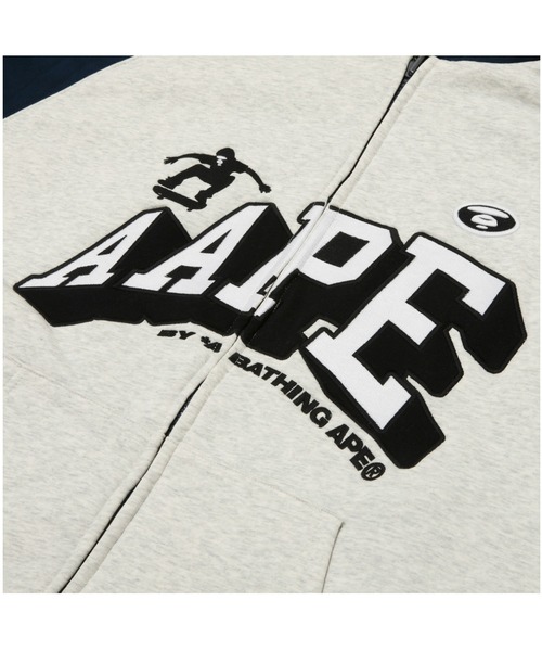 AAPE BY A BATHING APE パーカー REVERSIBLE ZIP UP HOODIE