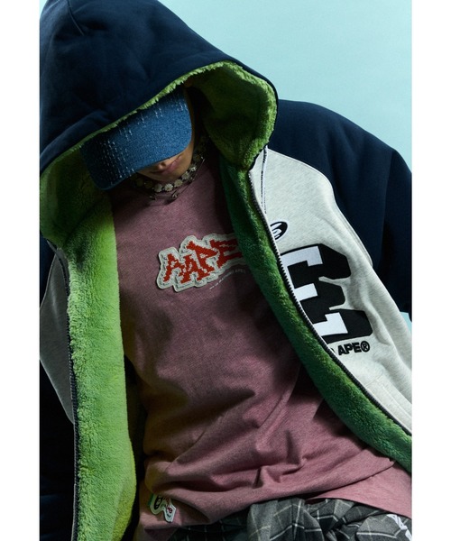AAPE BY A BATHING APE パーカー REVERSIBLE ZIP UP HOODIE