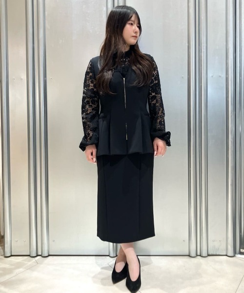 ベスト ジレ 「URBAN PRECIOUS」ウエストタックジレ レディース PINKY&DIANNE ベスト ジレ 「URBAN PRECIOUS」ウエストタック
