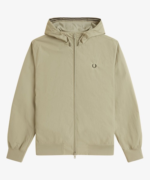 ジャケット・アウター FRED PERRY The Brentham Jacket Brentham Jacket - Navy | Mens Coats & Jackets | Bomber