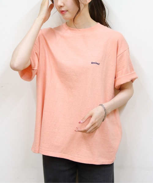 ORCIVAL tシャツ ORCIVAL/オーシバル エンブロイダリーショート