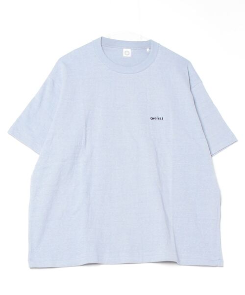 ORCIVAL（オーシバル） tシャツ 半袖 エンブロイダリーショート