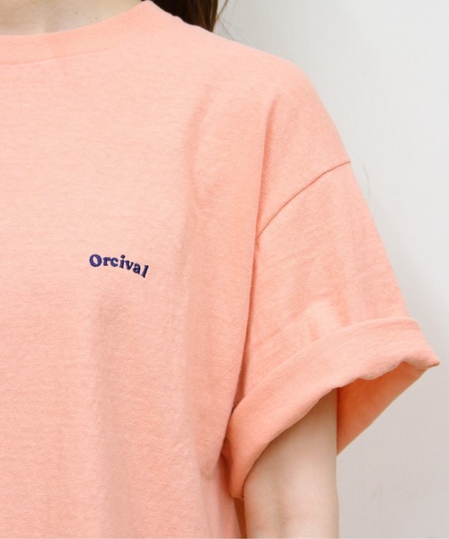 ORCIVAL tシャツ ORCIVAL/オーシバル エンブロイダリーショート