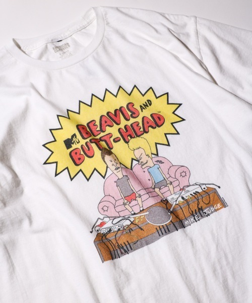 THRIFTY LOOK ビーバス バットヘッド MTV キャラクターTシャツ THRIFTY LOOK / THRIFTY 