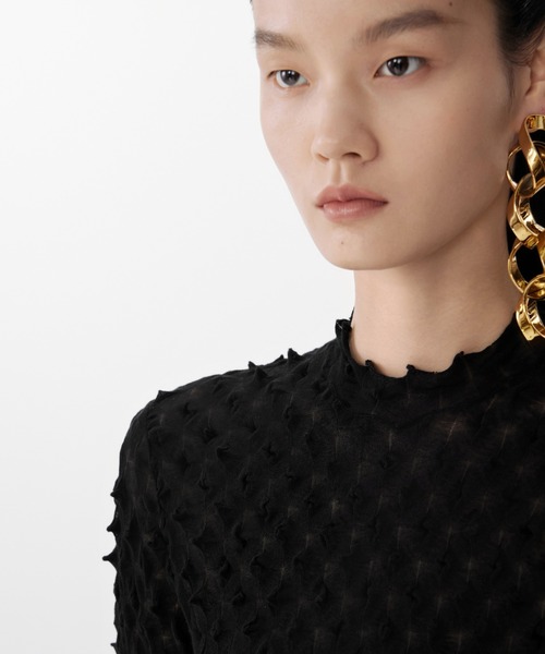 ニット セーター Textured Bubble Top / バブルニット レディース JNBY ニット セーター Textured Bubble Top / バブルニット