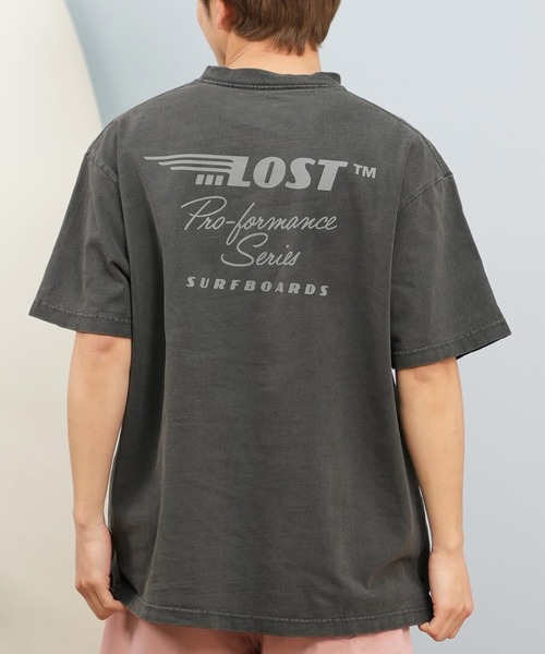 LOST（ロスト） tシャツ 半袖Tシャツ/半袖Tee バックプリント ユニ
