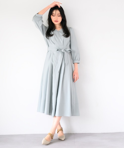 MISCH MASCH ワンピース 2025春夏新作 ポリデニムワンピース