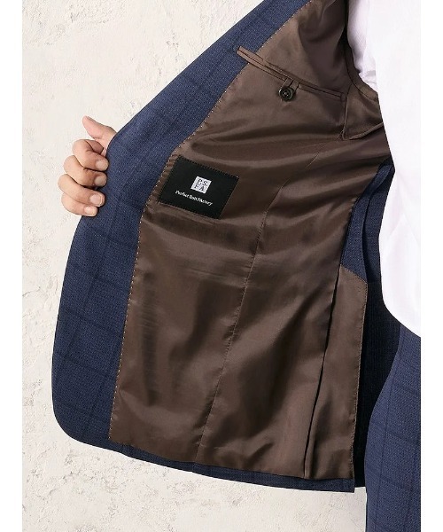 ZARA 4WAYセットアップ ダブルブレスト グレンチェックネイビー 48 ZARA 4WAYセットアップ ダブルブレスト グレンチェックネイビー 48