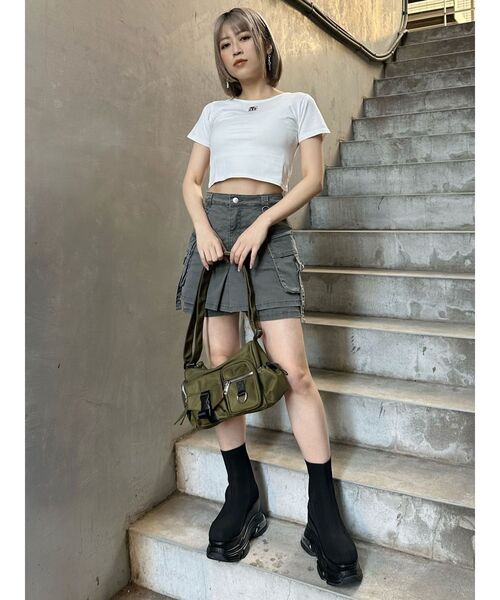 muva ムーバ■レトロ サイドポケット ショルダーバッグ CL0250 MURUA ショルダーバッグ バッグ 「WEB限定」メニーポケット