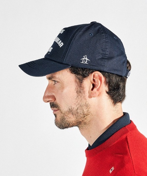 Munsingwear キャップ 帽子 ロゴ刺しゅう ベースボールキャップ
