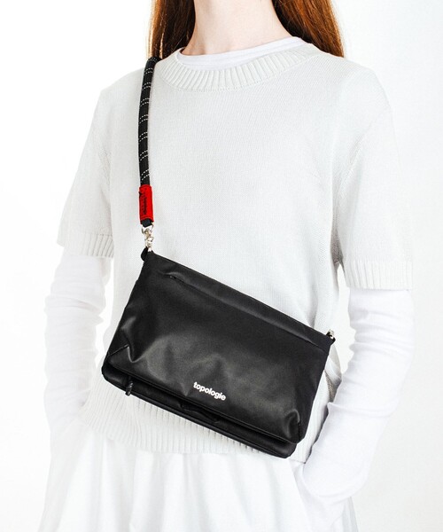 【未使用】topologie Flat Sacoche S（フラットサコッシュ） Flat Sacoche Small フラット サコッシュ スモール【バッグ単体