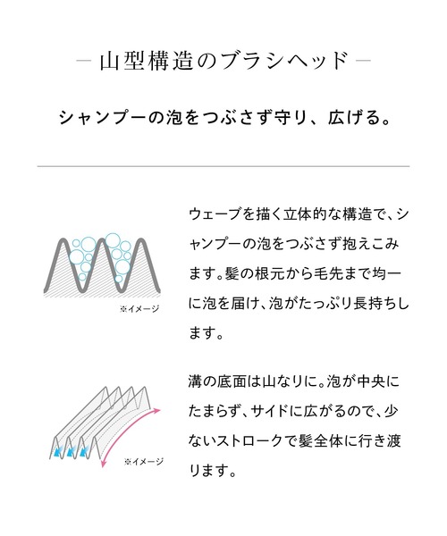 ReFa（リファ） ヘアブラシ シャンプーブラシミルク : ZOZOTOWN Yahoo