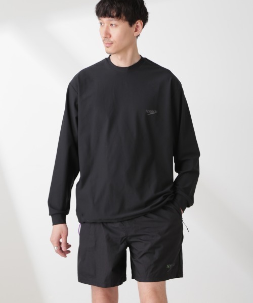 Speedo(スピード）ニュートラルワークス別注ラッシュコードT Mサイズ セール】speedo/別注 Rush Cord L/S T（ラッシュガード
