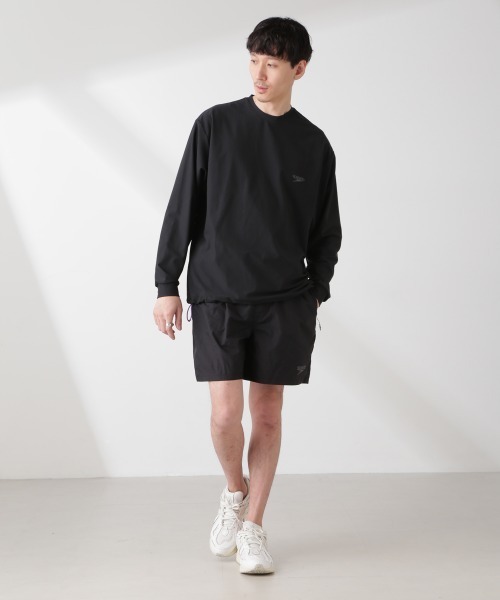 Speedo(スピード）ニュートラルワークス別注ラッシュコードT Mサイズ セール】speedo/別注 Rush Cord S/S T（ラッシュガード