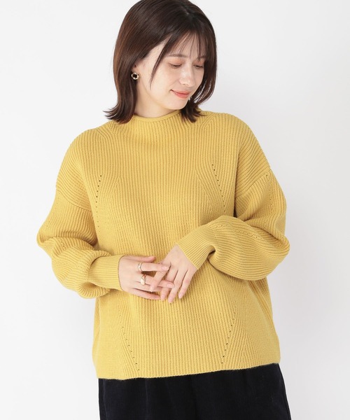 「studio CLIP」 長袖ニット FREE アイボリー レディース_画像8