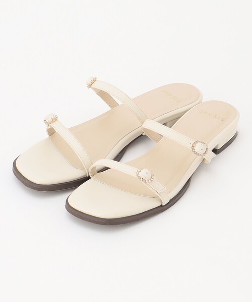 ANY SIS（エニィスィス） サンダル 「23.0~24.0cm」フェミニンフラット