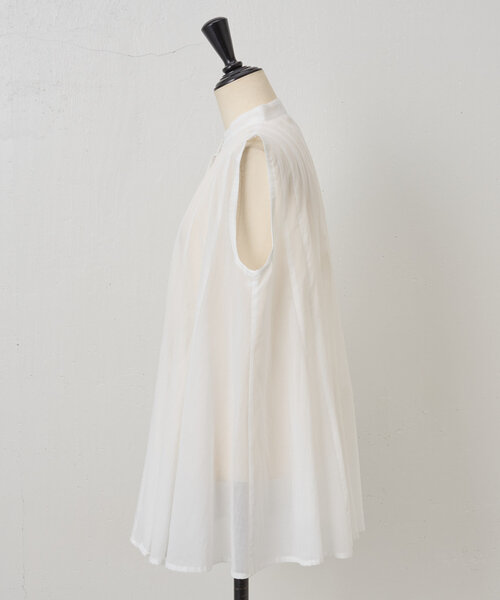 BEARDSLEY ブラウス シャツ サーキュラーノースリーブブラウス