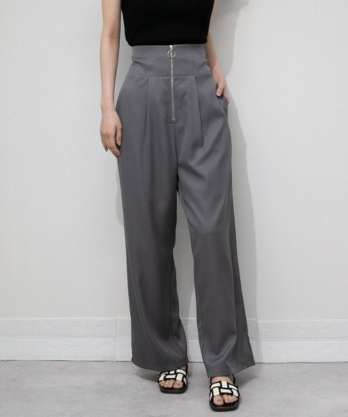 pumpkin port（パンプキンポート） パンツ フロントZIPハイウエスト