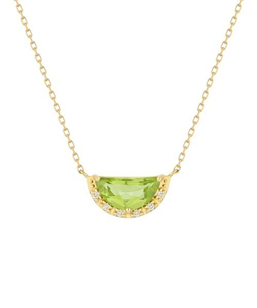 4℃ ネックレス 「Spring Collection」K10イエローゴールド レディース 