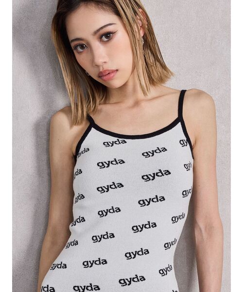 【新品未使用】GYDA キャミワンピ BACKウエストOPENキャミワンピース[品番：MKSW0059069]｜GYDA