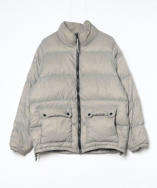 TAION（タイオン） ダウンジャケット M ライトグレー メンズ