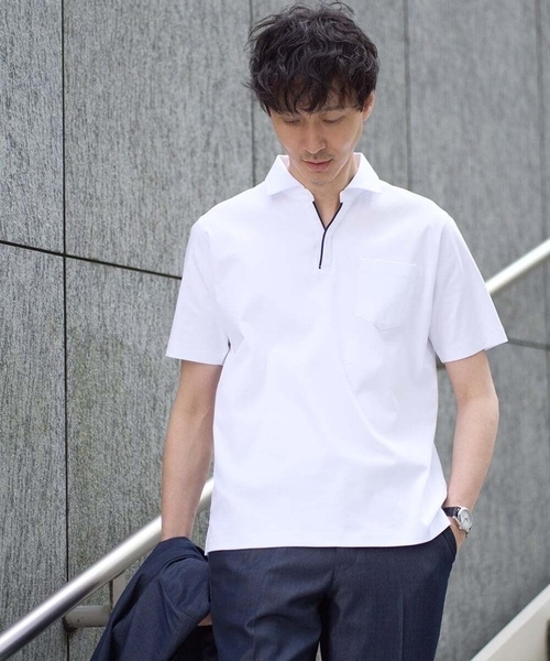 a.v.v（アー・ヴェ・ヴェ） tシャツ 「接触冷感/UVカット」シルケット