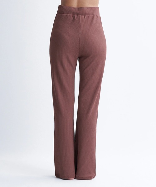 ROXY - uvはね除ける 混雑時かばい立て 「/ロキシー」24SS LIBERTY PANTS/水陸両用ラッシュガードリブフレアパンツ(海水着) レディース