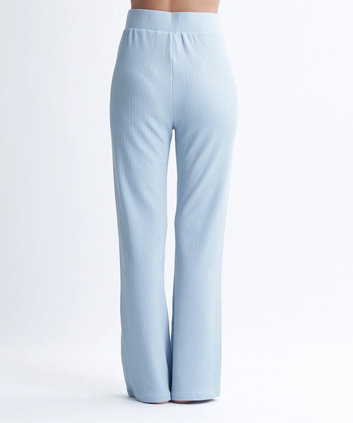 ROXY - uvはね除ける 混雑時かばい立て 「/ロキシー」24SS LIBERTY PANTS/水陸両用ラッシュガードリブフレアパンツ(海水着) レディース